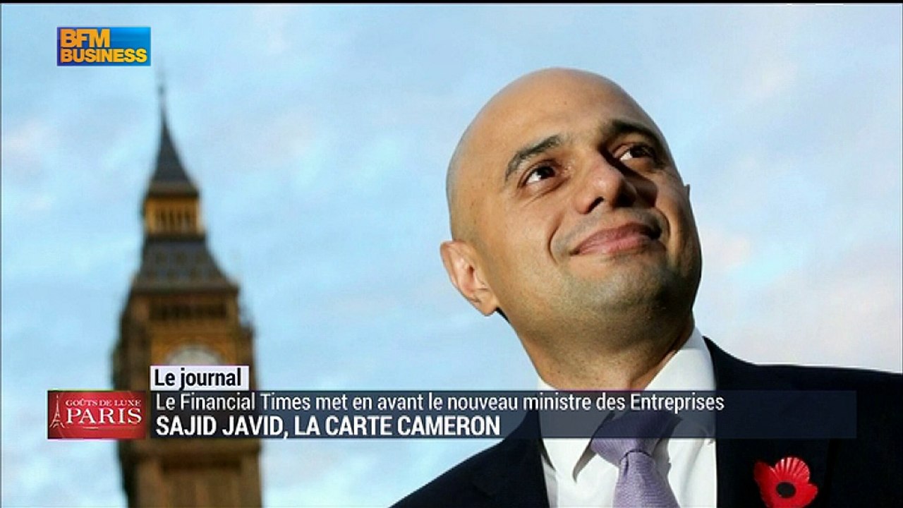Sajid Javid, la carte Cameron