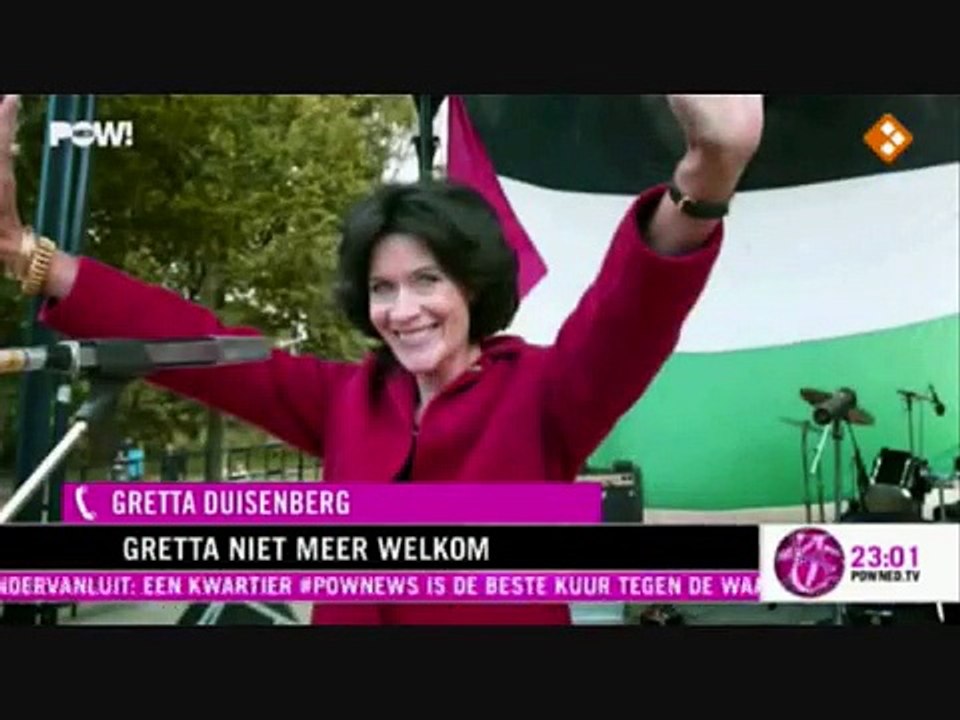 Gretta Duisenberg verwijderd uit restaurant 4 mei 2011