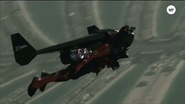 Jetpacks Fly Over Dubai