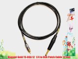 Mogami Gold TS-RCA 12  1/4 to RCA Patch Cable 12 feet