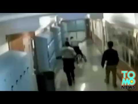 Niepełnosprawny uczeń na wózku pobity przez ochroniarza.