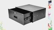 NavePoint Server Cabinet Case 19 Rack Mount DJ Locking Lockable Deep Drawer with Key 4U