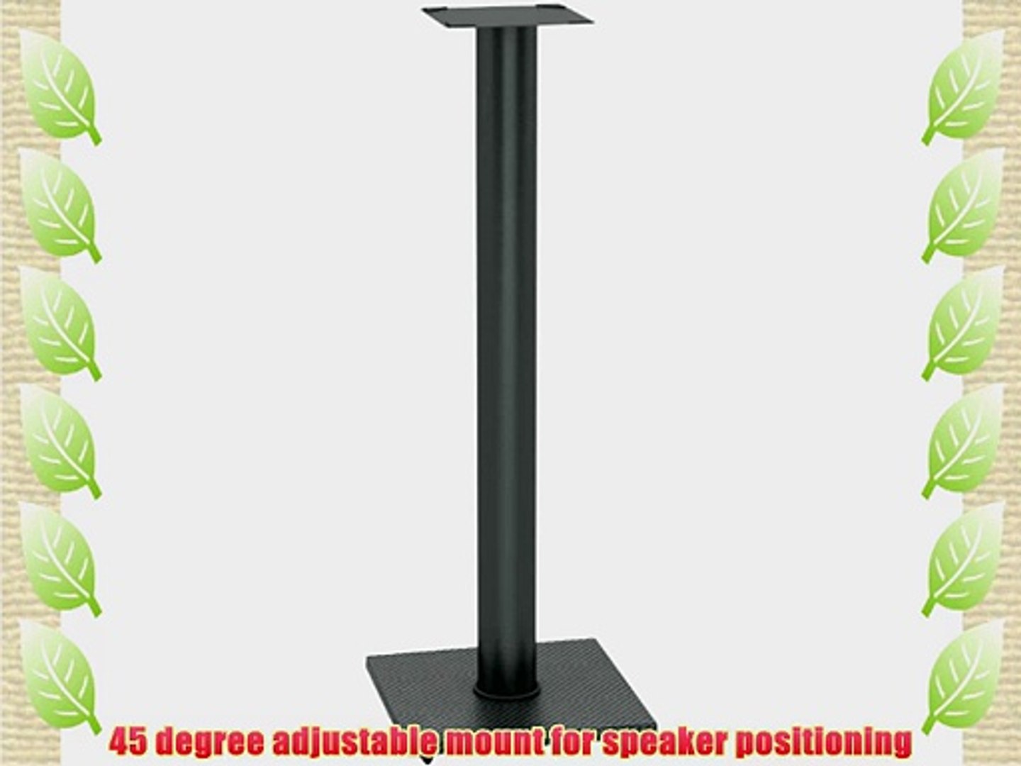 Atlantic 77335799 Adjustable Bookshelf Speaker Stand