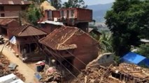 Nepal earthquake videos show moment second quake hit