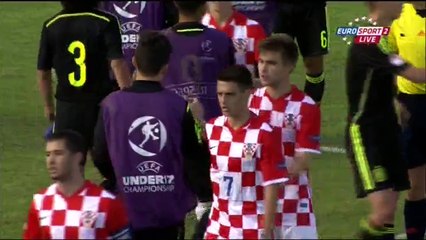 Croatia U17 - Spain U17 0-0, highlights, 12.05.2015. HD