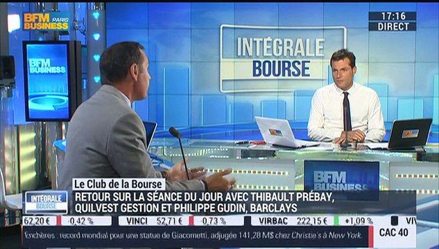 Le Club de la Bourse: Thibault Prébay, Philippe Gudin et Frédéric Rozier - 12/05
