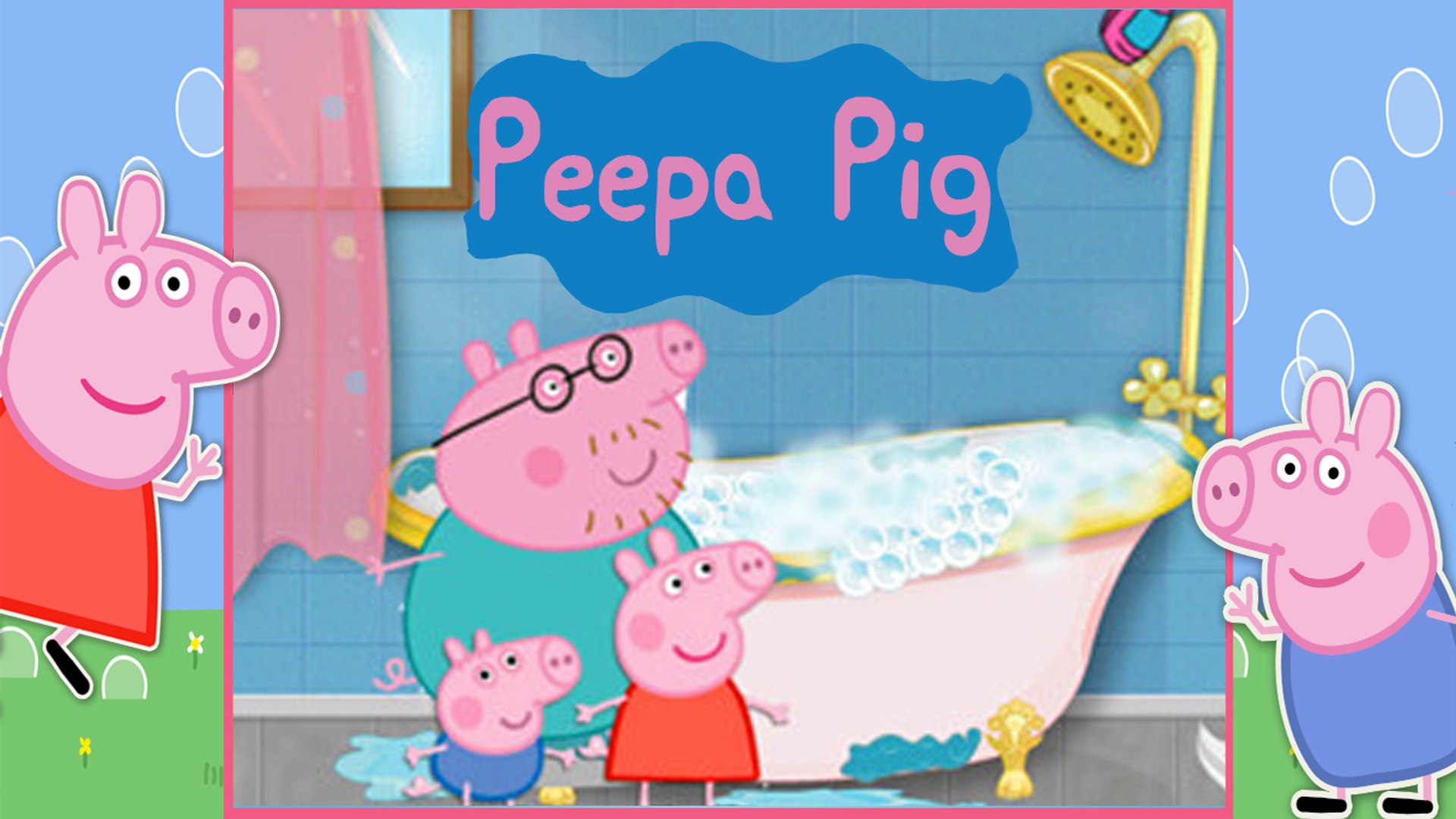 Peppa Pig Português Brasil, Poças De Lama, HD