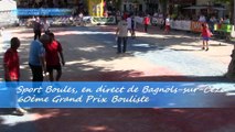 Mène 1,  Desmartin contre Mancuso, Finale du 60ème Grand Prix de la Ville, Bagnols-sur-Cèze 2015