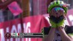 Tour d'Italie: Simon Clarke lève les bras pensant avoir gagné