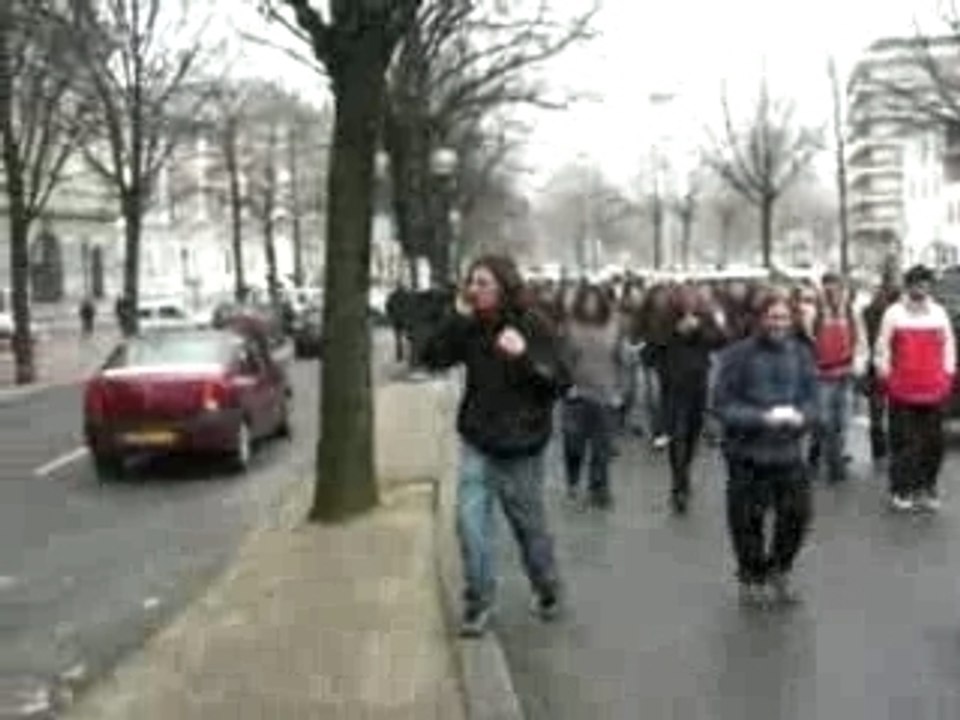 Manifestation à Chambéry