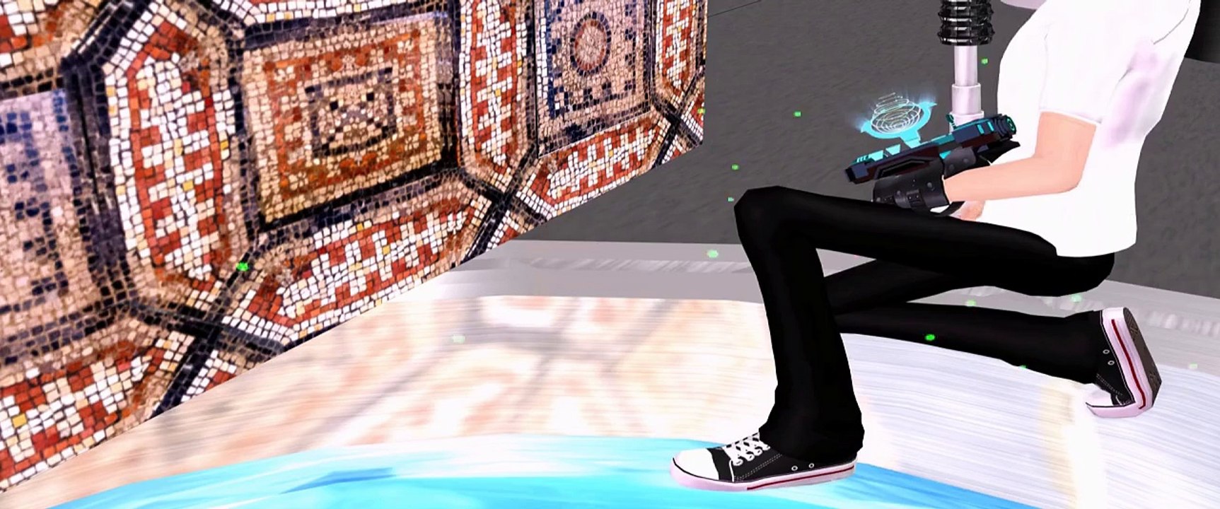 Collège de Guinette (Île-de-France) - La mosaïque cassée