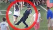 Bully cop trips and pushes students after girls soccer match in Georgetown Texas