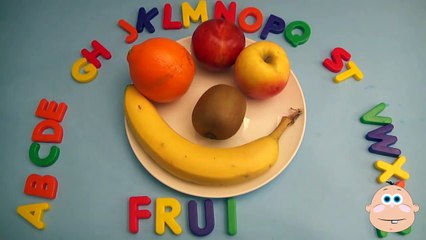 BABY BIG MOUTH SURPRISE EGG LEARN TO SPELL- FRUIT!