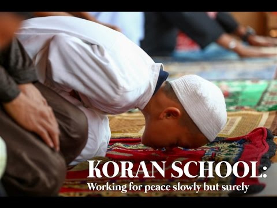 Koran School: Working for peace slowly but surely