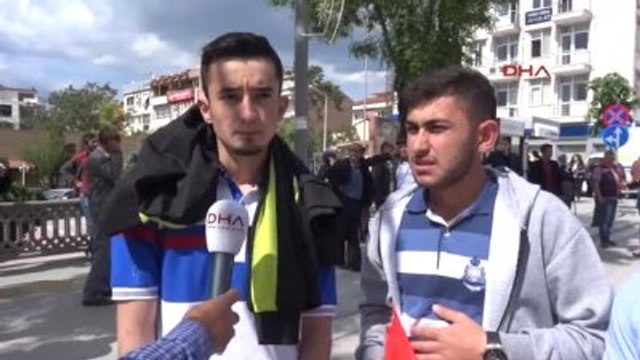 Burdur Başbakan Davutoğlu Burdur Mitinginde Halka Hitap Edecek -aktüel Görüntüler