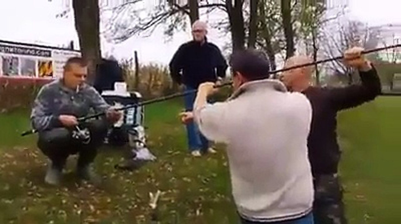 Amazing fish catching.