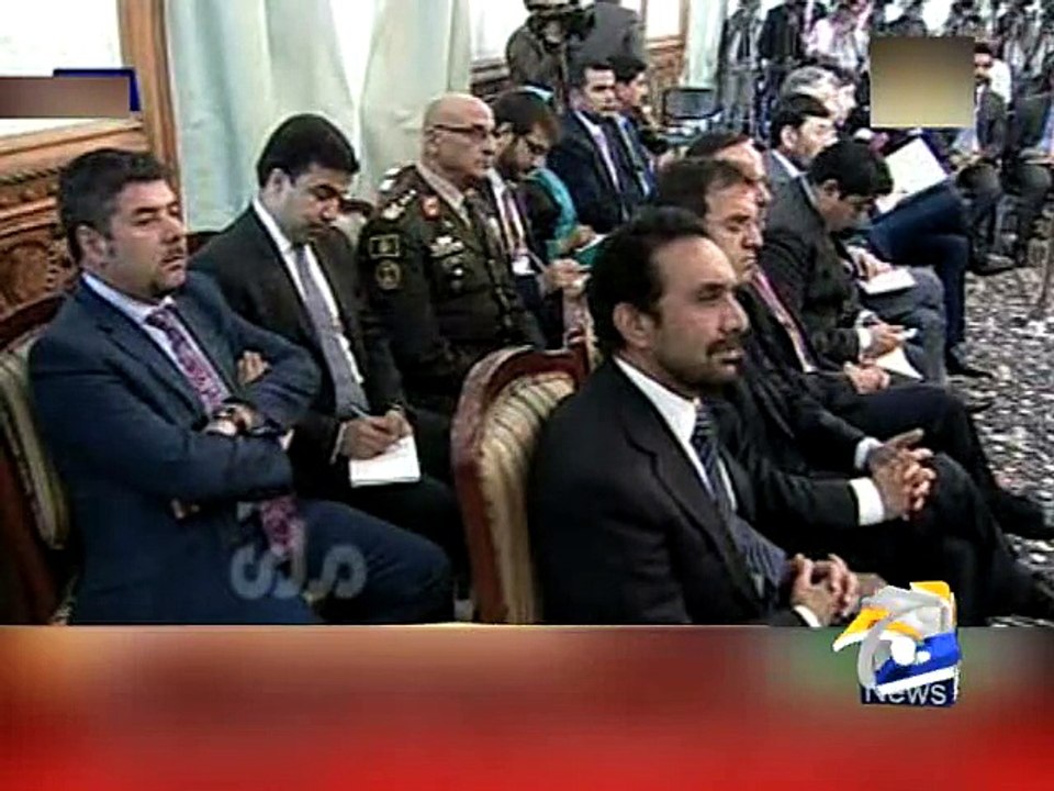 Regional peace cannot be achieved without eradicating terrorism: PM Nawaz-Geo Reports-12 May 2015