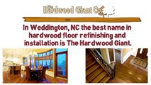 Hardwood Floor Refinishing and Installation in Weddington | (704) 251-7279