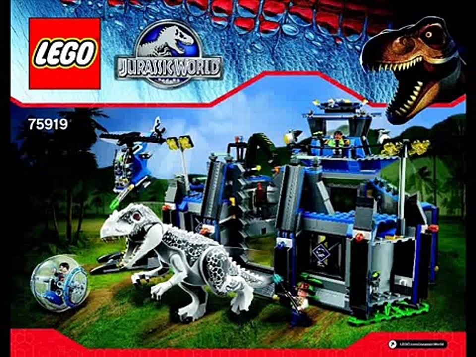 !!NEW!! Lego Jurassic World Indominus Rex Breakout (75919)