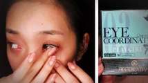 Khaki Smoky eye Makeup   Japanese Winter Trend Makeup 2013