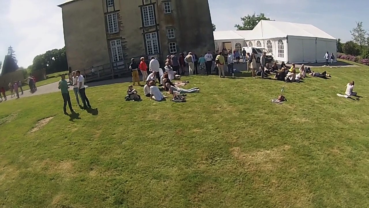 Survol lieu mariage Romain & Hélène