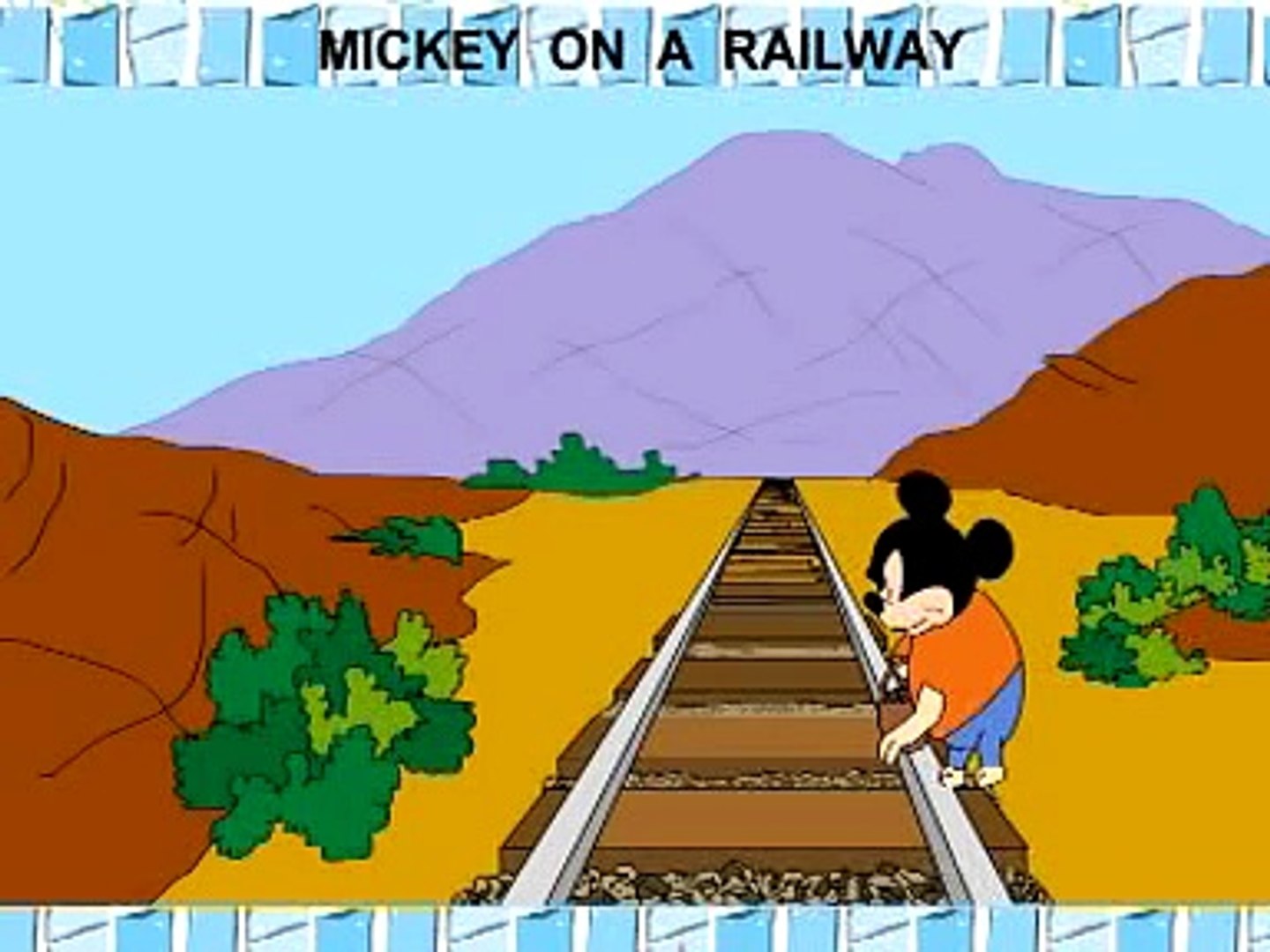 Mickey On A Railway Rhymes Rhymes For Children Nursery Rhymes English Rhymes Rhymes For Kids 360p Video Dailymotion