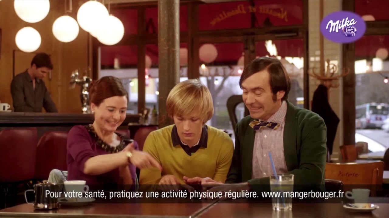 Carat France, Brand Station pour Milka (Mondelez International) - «Milka biscuits saga» - janvier 2015