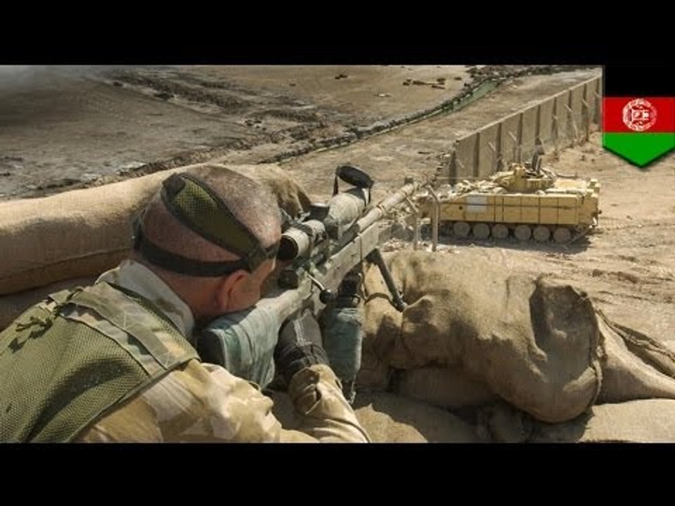 UK sniper kills six Afghan insurgents with a single bullet in 2013