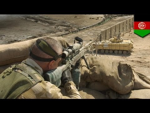 UK sniper kills six Afghan insurgents with a single bullet in 2013