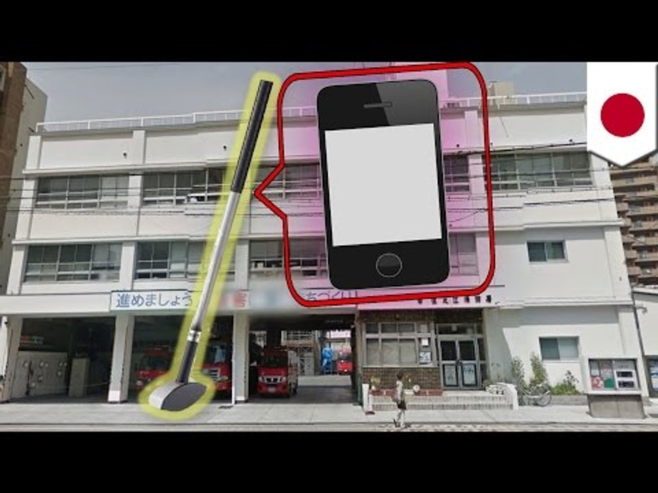 閃いた！　ゴルフクラブで盗撮