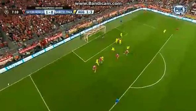 Mehdi Benatia Great Goal Bayern Munich 1 - 0 FC Barcelona | UCL 2015