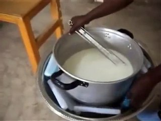 Fabrication du fromage frais Tamel.mpeg