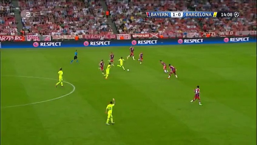 Neymar 1_1 _ Bayern München - Barcelona 12.05.2015 HD