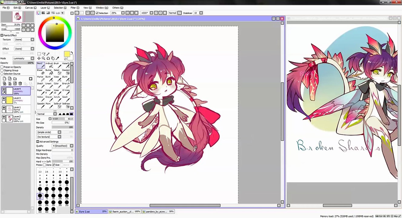 Faerin [Paint tool SAI] Speedpaint