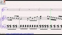 Franz Joseph Haydn Concerto in Eb major for trumpet and piano - Sheet Music Video Score