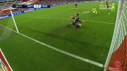 Ter Stegen Amazing Save-  Bayern Munich vs Barcelona 12.05.2015