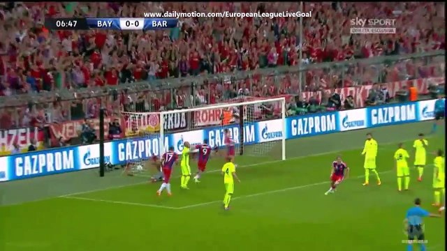 All Goals 1st Half _ Bayern München 1-2 Barcelona 12.05.2015 HD
