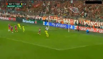 Lionel Messi  Shot _ Bayern München - Barcelona 12.05.2015 HD