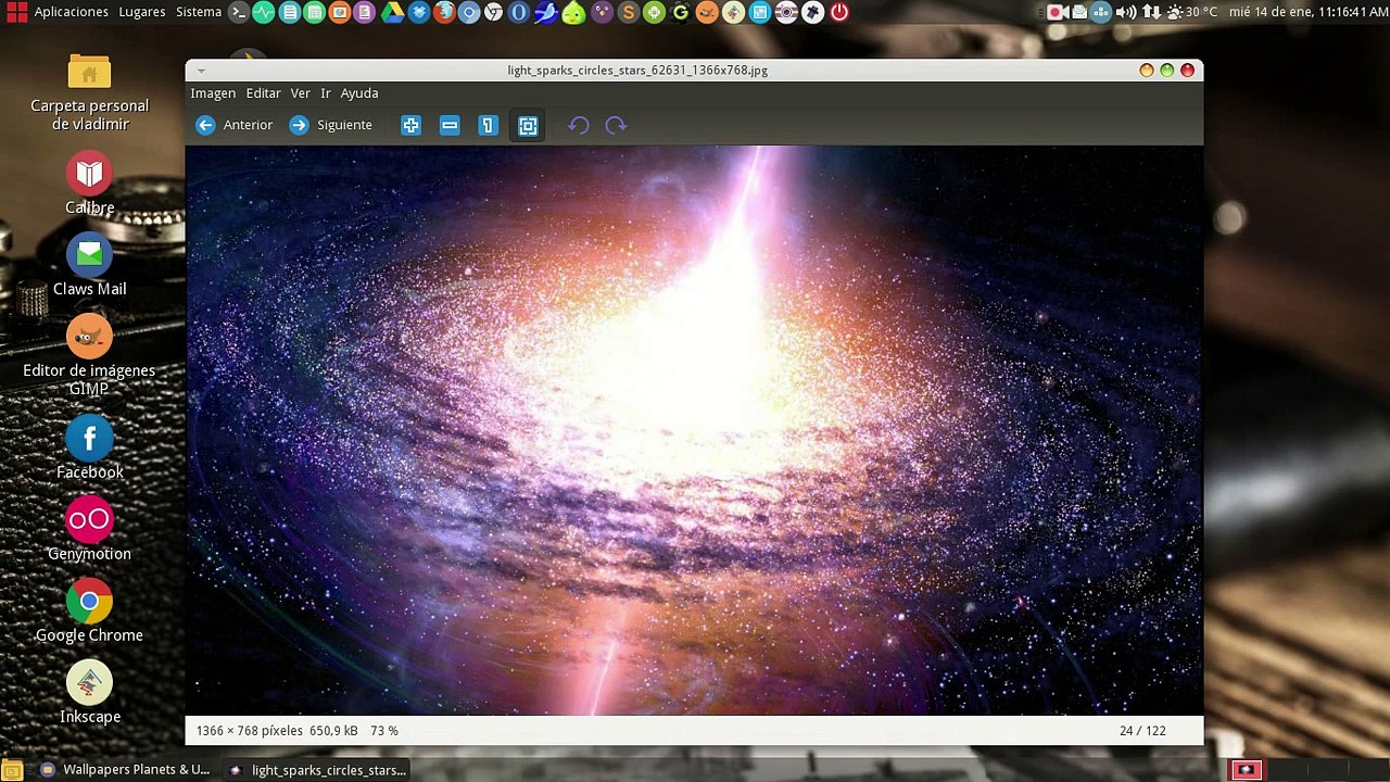 Pack Wallpapers Planets & Universe - (1366 x 768).