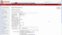 How to setup a basic IVR (Automated Attendant) in Elastix