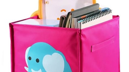 Newisland Cartoon Animal Storage Bin Box Organizer