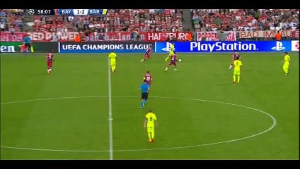 [HQ] Goal Lewandowski - Bayern Munich 2-2 Barcelona - 12-05-2015