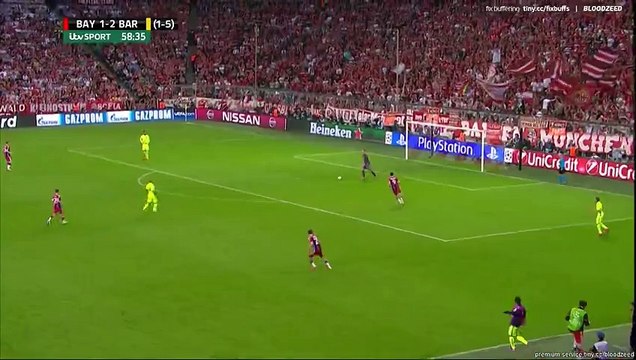 Robert Lewandowski Goal Bayern Munich 2-2 Barcelona Champions League 12.05.2015