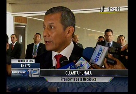 Humala sobre Tía María: “No creo que convenga ir a Islay”