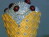 Brusters $1M Diamond-Encrusted, Gold Ice Cream Cone