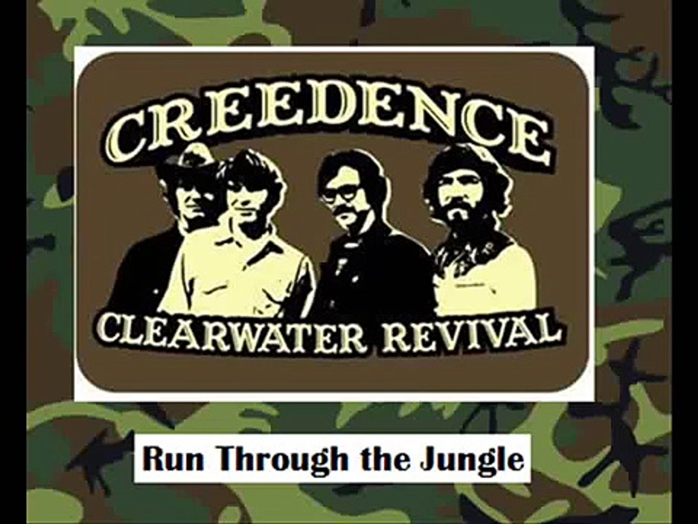 ⁣Creedence Clearwater Revival - Run Through The Jungle + Lyrics