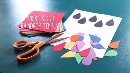 How to Make a Rainbow Showers Mobile || KIN DIY