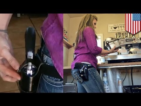 Right to carry firearms: Jitterz Java in Spokane, Washington to arm baristas after three robberies