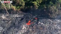 Hawaii Kilauea Volcano Eruption: Lava Flows Toward Homes On Hawaii's Big Island