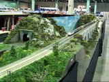 Model Railroad Layout at NMRA Train Show 2007